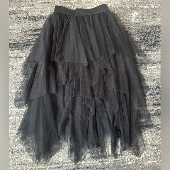 URBAN COCO Layered Tulle Midi Skirt - Picture 3 of 9